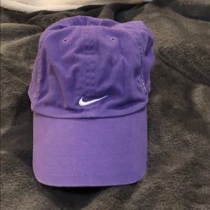 Purple Nike Running Hat